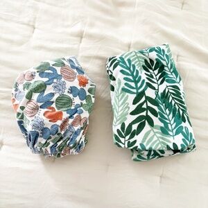 Cloud Island Changing Pad Cover + Honest baby Changing Pad Cover 🌵🌱🌳🪴plant theme